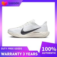ราคา เคาน์เตอร์ของแท้ Nike Flex Plus Pegasus White Black Running Shoes FQ7262 100 (22410331559)