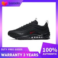 ราคา เคาน์เตอร์ของแท้ Nike Air Max 97 Black Red Running Shoes AR4259 001 (22092067805)