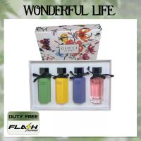 ราคา Complete Package GUCCI FLORA GORGEOUS GARDENIA Emerald Gardenia MENS AND WOMENS EDT PERFUME FRAGRANCE SPRAY 30mlX4 (22332796577)