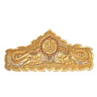 ราคา Thailucky แผ่นไม้แกะติดผนัง ไม้สักทองแกะสลัก ลายช้าง สีทอง ขนาด120cm ตกแต่งโรงแรม ร้านกาแฟ และบ้าน (22066652192)