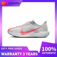ราคา เคาน์เตอร์ของแท้ Nike Flex Plus Pegasus Gray Red Running Shoes FQ7261 001 (22410498116)