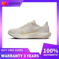 ราคา เคาน์เตอร์ของแท้ Nike Flex Plus Pegasus Off White Brown Running Shoes FQ7261 100 (22410567024)