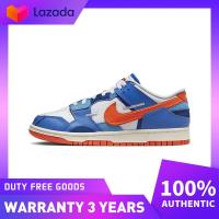 ราคา เคาน์เตอร์ของแท้ Nike Dunk Low Scrap Knicks Basketball Shoes DM0128 100 (22092012005)