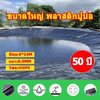 ราคา พลาสติกปูบ่อ 6 10 เมตร สีดำ หนา 0 5 มิล พลาสติกบ่อปลา ผ้ายางบ่อปลา ผ้ายางปูบ่อปล ผ้าปูบ่อ ผ้าใบปูบ่อปลา ทนทาน50ปี ปูบ่อน้ำ ปูบ่อปลา สระน้ำ โรงเรือน พลาสติกโรงเรือน Greenhouse บ่อน้ำ สระน้ำ (2219195545