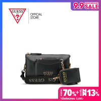 ราคา GUESS กระเป๋า รุ่น LG929270 NORMANDY MINI CROSSBDY TOP ZIP สีดำ (22190914422)