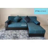 ราคา PAY DAY ถูกมาก ชุดโซฟาเข้ามุม โซฟาตัวแอล โซฟาพักผ่อน เย็บลายสวยงาม งานดี (22049745182)