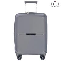 ราคา ELLE Travel Eren Collection 100 PP Polypropylene ขนาด Cabin 20 นิ้ว ระบบซิปคู่นิรภัยและซิปขยาย ล้อหมุน360 คันชักอะลูมิเนียมปรับระดับสูงต่ำได้ (22382193313)