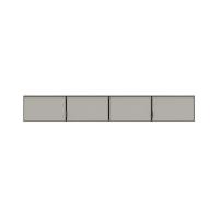 ราคา SB Design Square SB FURNITURE ตู้เสื้อผ้าท่อนบน ขนาดสูง 30 ซม รุ่น Whiz W200xD60xH30 ซม (21084339067)