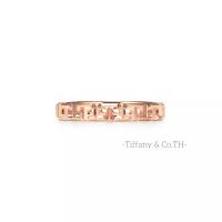 ราคา Tiffany T Ring Tiffany Co Tiffany T Ring True Narrow 18k Yellow Rose Platinum กว้าง 3 5 มม แหวนดีไซน์หรู (22421033371)