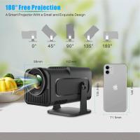 ราคา XGODY Gimbal 5 180 การหมุน 180 Android TV Smart Projector Native 1080P 4K ถอดรหัส 10000 Lumen อัตโนมัติ Keystone Screen Mirroring โฮมเธียเตอร์ (22077949180)