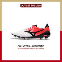 ราคา ของใหม่แท้ Mizuno Morelia Neo II White Red รองเท้าฟุตบอล P1GA165020 รับประกัน 1 ปี (22143308925)