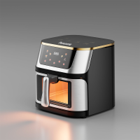 ราคา หม้อทอดไร้น้ํามัน Air fryer ใช้ในครัวเรือน มัลติฟังก์ชั่น 10L ความจุขนาดใหญ่ ระบบสัมผัสอัจฉริยะ หม้อทอด หม้อทอดไฟฟ้า (22580765491)