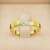 ราคา SK Jewelry แหวนเพชรปลอกมีด แหวนคู่แหวนเพชร แหวนทองเพชรแท้ ทองแท้ 9K 37 50 SK R0023 (22297849168)