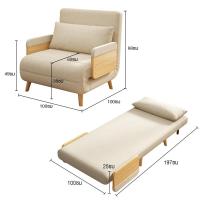 ราคา โซฟาปรับนอน 1 ที่นั่ง โซฟาปรับนอน โซฟาเบดมินิมอล โซฟาผ้าปรับนอน ได้ทั้งนั่งและนอน โซฟานั่งเล่น โซฟาพักผ่อน มีให้เลือก 4 สี (21897578535)