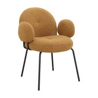 ราคา INDEX LIVING MALL เก้าอี้ทานอาหารมีที่วางแขน รุ่นโคนี่ สีน้ำตาล (21491936368)