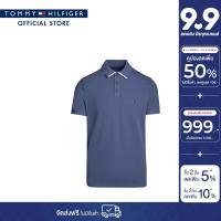 ราคา Tommy Hilfiger เสื้อโปโล ผู้ชาย รุ่น MW0MW34754 C9T สีน้ำเงิน ทรง Regular Fit (21725017422)