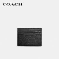 ราคา COACH ที่ใส่การ์ดผู้ชายรุ่น Card Case In Signature Leather สีดำ C0941 BLK (9457674897)