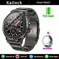 ราคา For Huawei Xiaomi GPS Track Smart Watch Men 1 85 Inch Ultra HD AMOLED Screen 710 Mah Battery Bluetooth Call SmartWatch 2024 New (21733065501)