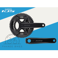 ราคา จาน Shimano 105 12 Speed รุ่น FC R7100 แบบจาน 2 ใบ (21447340698)