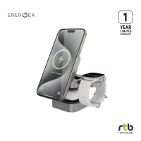 ราคา ENERGEA MagCube Wireless Charger แท่นชาร์จแม่เหล็กไร้สาย 3 in 1 มาตรฐาน Qi2 (22200180772)