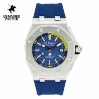 ราคา นาฬิกา นาฬิกาข้อมือ SIGNATURE OCTAGON ROYAL ควอตซ์ มีดูวันที่ สายซิลิโคน กันน้ำ มีประกันแท้ 1 ปี แบรนด์ US Master Polo Club (22362957570)