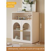 ราคา Maple hom ตู้เก็บของกระจก ตู้ทีวี ตู้ไซด์บอร์ด ตู้หนังสือ ตู้ติดผนังแบบรวม ตู้เก็บของอเนกประสงค์สีขาวครีม มีให้เลือก 2 ขนาด คือ 60 ซม และ 80 ซม เพื่อสุขภาพที่แข็งแรง เลือกใช้ไม้แท้ (22277206103)