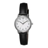 ราคา TIMEX TW2V69100 M EASY READER นาฬิกาข้อมือผู้หญิง สายหนัง สีดำ หน้าปัด 30 มม (20669299413)