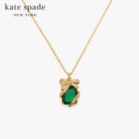 ราคา KATE SPADE NEW YORK PAVE EMERALD PRESENT PENDANT KF001 สร้อยคอ (21319987500)