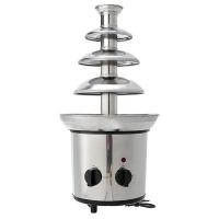 ราคา XDRP 4 Tier Stainless Steel Electric Chocolate Fondue Fountain Machine Warmer Machine for Candy Butter Cheese (22197205020)