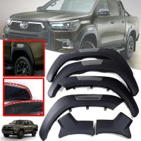 ราคา คิ้วล้อ โป่งล้อ รุ่น โตโยต้า ไฮลักซ์ รีโว่ TOYOTA HILUX REVO ปี 2020 สีดำ เทา ขนาด 6 นิ้ว ไม่มีน๊อต 6 ชิ้น โมฉีด ตัวยกสูง ใส่ได้ทั้ง 4 ประตู และ 2 ประตู (12964374597)