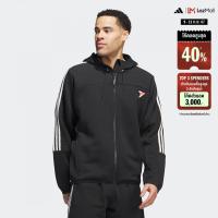 ราคา adidas บาสเกตบอล เสื้อแจ็คเก็ต Trae Tech ผู้ชาย สีดำ IL1617 (22439873969)