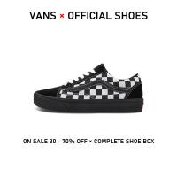 ราคา เคาน์เตอร์ของแท้ Vans Old Skool ComfyCush Checkerboard รองเท้ากีฬา VN0A3WMA17Q รับประกัน 1 ปี (21925744566)