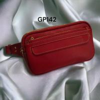 ราคา GPBAGS กระเป๋าคาดเอวหนังชามัวส์ GP142 05 กระเป๋าคาดเอว คาดอกหนังวัวแท้ ขนาด 9 นิ้ว (22636837581)