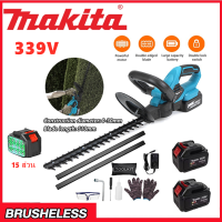 ราคา Makita เครื่องตัดแต่งพุ่ม เลื่อยตัดแต่งพุ่ม เครื่องตัดแต่งกิ่งไม้ ใบมีดคู่เครื่องไม้สวิตช์คู่เครื่องไฟฟ้าไร้สายเครื่องมือทำสวนมอเตอร์ทองแดงไร้แปรง 199V 339V (22258984612)