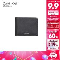 ราคา CALVIN KLEIN กระเป๋าสตางค์ผู้ชาย รุ่น 40W0733 BAE สีดำ (22589109883)