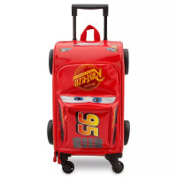 ราคา พร้อมส่งกระเป๋า Disney store แท้ กระเป๋าล้อลาก Lightning Cars McQueen Luggage (22427192788)