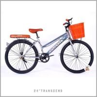 ราคา รถจักรยาน 24นิ้ว TRANSCEND Sport MTB เบาะท้ายนิ่ม จักรยาน จักรยานผู้ใหญ่ จักรยานแม่บ้าน รถจักรยาน จักรยานเด็ก (20583469760)