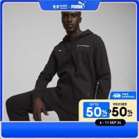 ราคา PUMA AUTO เสื้อแจ็คเก็ตมีฮู้ดผู้ชาย BMW M Motorsport สีดำ 62122101 (20813652233)
