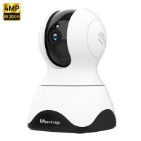 ราคา VIMTAG กล้อง IP WIFIกล้อง PTZ 360 4MPเสียง 2 ทิศทางIR Night Vision 8M8X ซูมมนุษย์ Moniton การตรวจจับเสียงกล้องเด็กกล้องรักษาความปลอดภัยในร่ม (22201177540)