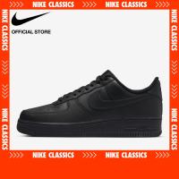 ราคา Nike Mens Air Force 1 07 Shoes Black (20768236056)