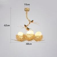 ราคา โคมไฟเพดาน รูปรังนก สไตล์นอร์ดิก สร้างสรรค์ สําหรับห้องครัว บาร์ ร้านอาหาร (21955103175)