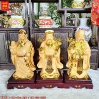 ราคา ฮกลกซิ่ว ยืนฐานแยก เสริม ร่ำรวย ชื่อเสี่ยง สำเร็จ งานเรซิ่นสีทองพ่นทราย สูง 12 20 นิ้ว งานสวย ขนาดพอเหมาะ (10564272688)