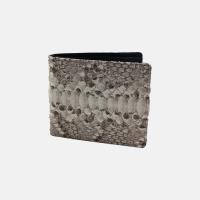 ราคา BANGKOK BOOTERY กระเป๋าสตางค์ รุ่น US Card หนังงูหลาม หนังแท้ 11cm (20662882575)