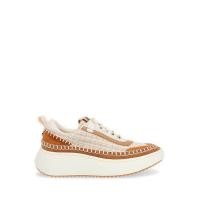 ราคา Steve Madden รุ่น DOUBLETAKE รองเท้าผ้าใบผู้หญิง สี Tan Multi (21481291890)