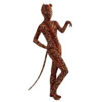 ราคา LazaraLife เต็มร่างกายลายเสือบอดี้สูท catsuit Spandex ชุดฮาโลวีน (10455361226)