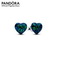 ราคา Pandora Heart sterling silver stud earrings (21871669394)