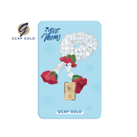 ราคา ทองคำแท่ง 1 กรัม ลาย มาลัยรัก ทองคำ 96 50 GCAP GOLD จัดส่งฟรี แผ่นทอง การ์ดทอง ทองแท้ (22383792847)