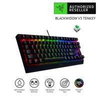 ราคา Razer Blackwidow V3 Tenkeyless Green Mechanical Switches Chroma RGB Gaming Keyboard Tactile Clicky คีย์บอร์ดเกมมิ่ง (3902720006)