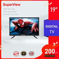 ราคา ดิจิตอลทีวี SuperView LED DIGITAL TV ขนาด 43 นิ้ว 32 นิ้ว 19 นิ้ว 21 นิ้ว 22 นิ้ว 24 นิ้ว 29 นิ้ว 24นิ้ว ทีวีดิจิตอล (21814271876)