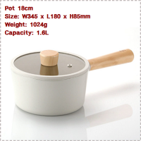 ราคา กระทะก้นลึกหม้อกระทะทอดของแท้กระทะเคลือบไม่ติดเซรามิคผลิตในประเทศเกาหลี (22154066010)